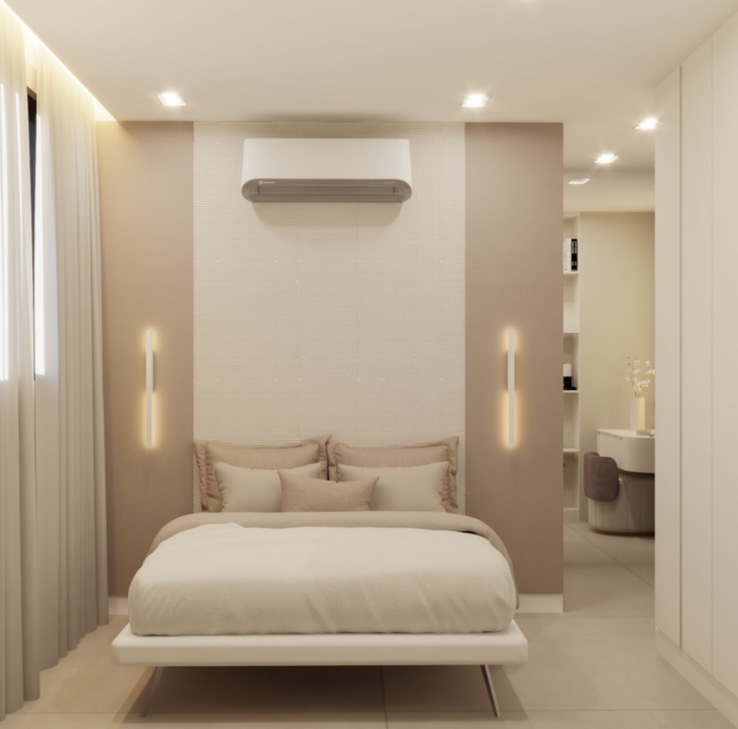 Ambiente residencial projetado com sofisticação